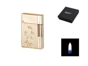 metallfeuerzeug gender goldfarben mit gravur