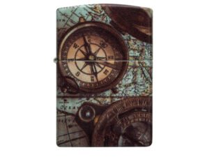 zippo feuerzeug compass design