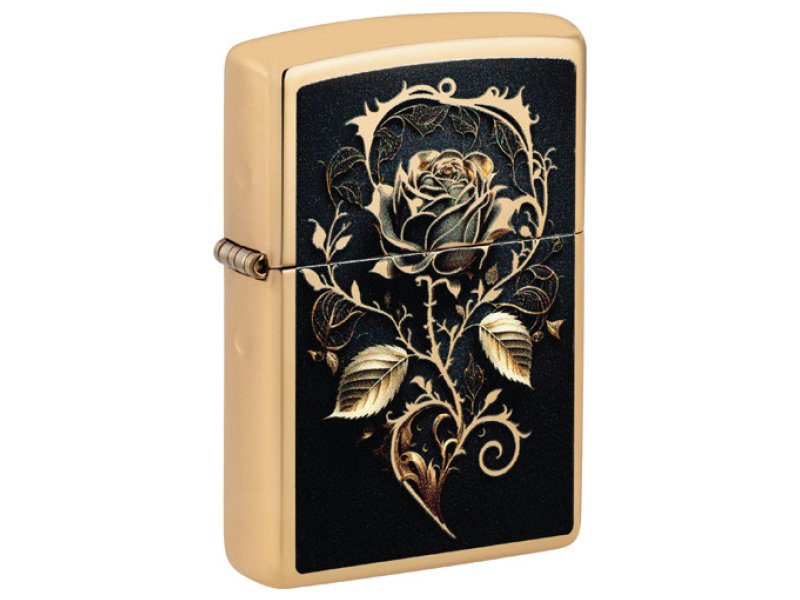 zippo feuerzeug golden rose design zippo feuerzeug golden rose design