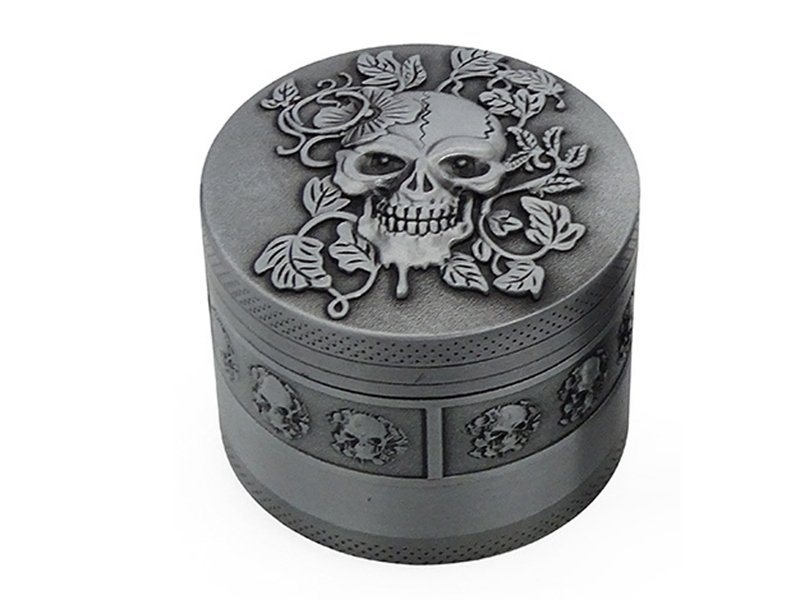 grinder skull with ivy 4 tlg 45 x 50 mm grinder skull with ivy 4 tlg 45 x 50 mm